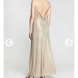 Marciano (Guess) long strap shiny blush dress
